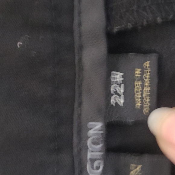 Worthington Black Culottes  Stretchy Wide Leg Cropped Palazzo Pants 22W Pockets - Picture 8 of 16